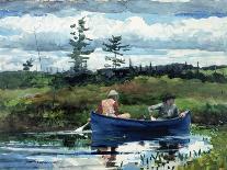 The Blue Boat-Winslow Homer-Giclee Print
