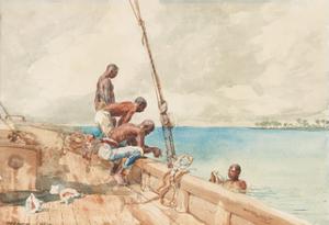 The Conch Divers, 1885 by Winslow Homer