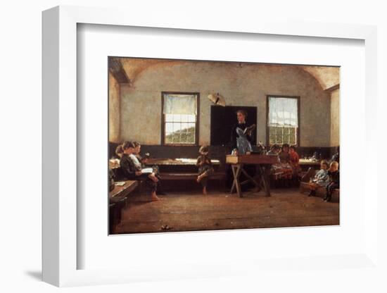 Winslow Homer: the Country School-null-Framed Premium Photographic Print