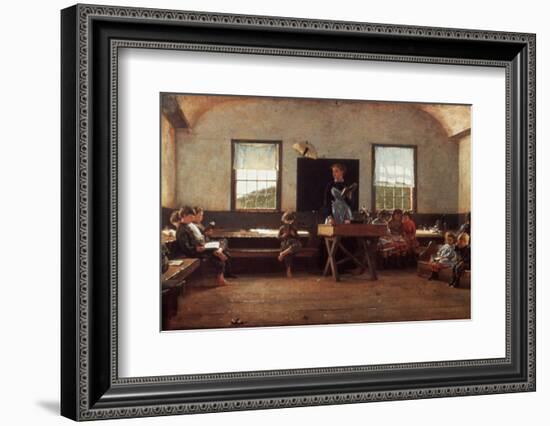 Winslow Homer: the Country School-null-Framed Photographic Print