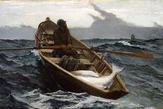 Pulling the Dory, 1880-Winslow Homer-Giclee Print