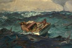 Sponge Fisherman, Bahamas-Winslow Homer-Giclee Print
