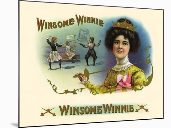 Winsome Winnie-Haywood, Strasser & Voigt Litho-Mounted Art Print