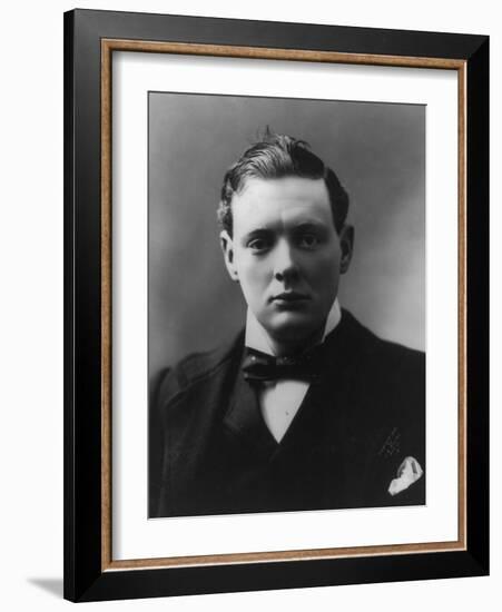 Winston Churchill, 1900-null-Framed Photographic Print