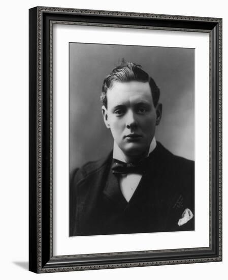 Winston Churchill, 1900-null-Framed Photographic Print