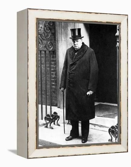 Winston Churchill, 1963-null-Framed Stretched Canvas