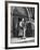 Winston Churchill and James B. Conant Emerging from Memorial Hall at Harvard University-Ralph Morse-Framed Photographic Print