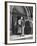 Winston Churchill and James B. Conant Emerging from Memorial Hall at Harvard University-Ralph Morse-Framed Photographic Print