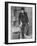 Winston Churchill at the Admiralty, 1939, (1940)-null-Framed Photographic Print