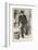 Winston Churchill British Statesman and Author Stands in a Doorway in 1940-null-Framed Photographic Print