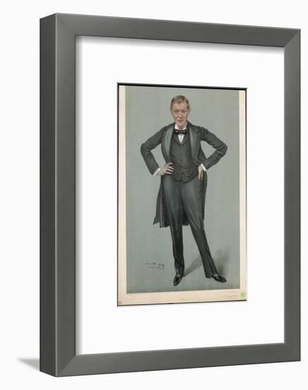 Winston Churchill British Statesman and Author-Spy (Leslie M. Ward)-Framed Photographic Print