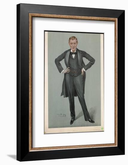 Winston Churchill British Statesman and Author-Spy (Leslie M. Ward)-Framed Photographic Print