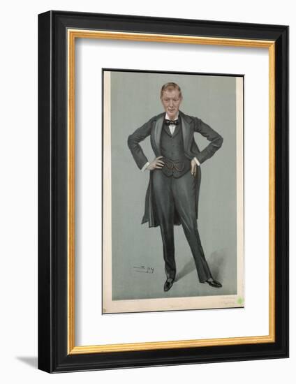 Winston Churchill British Statesman and Author-Spy (Leslie M. Ward)-Framed Photographic Print