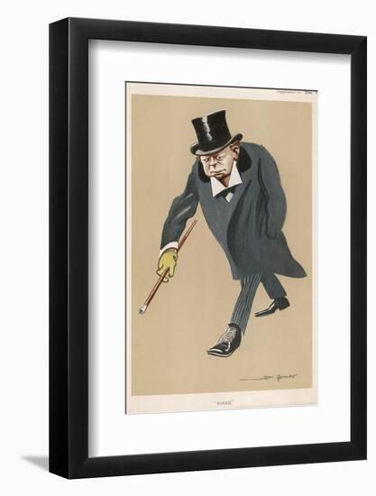 Winston Churchill British Statsman and Author-Bert Thomas-Framed Photographic Print
