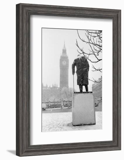 Winston Churchill by Ivor Roberts-Jones-null-Framed Photographic Print