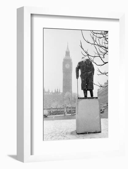 Winston Churchill by Ivor Roberts-Jones-null-Framed Photographic Print