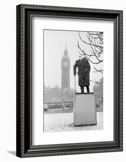Winston Churchill by Ivor Roberts-Jones-null-Framed Photographic Print