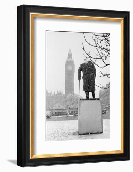 Winston Churchill by Ivor Roberts-Jones-null-Framed Photographic Print