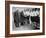 Winston Churchill Greets the England Football Team, Wembley, London, October 1941-null-Framed Giclee Print