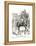 Winston Churchill - Punch Cartoon-F H Townsend-Framed Premier Image Canvas