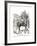 Winston Churchill - Punch Cartoon-F H Townsend-Framed Giclee Print