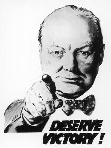 Winston Churchill Says We Deserve Victory!