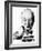 Winston Churchill Says We Deserve Victory!-null-Framed Premium Giclee Print