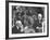 Winston Churchill Speaking at Wolverhampton Football Field-null-Framed Photographic Print