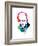 Winston Churchill Watercolor-Lora Feldman-Framed Art Print