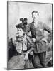 Winston Churchill with His Mother, Lady Randolph Churchill-English Photographer-Mounted Giclee Print