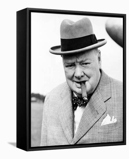 Winston Churchill-null-Framed Stretched Canvas