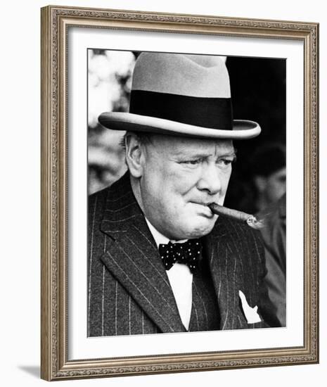 Winston Churchill-null-Framed Photo