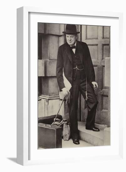 Winston Churchill-null-Framed Photographic Print