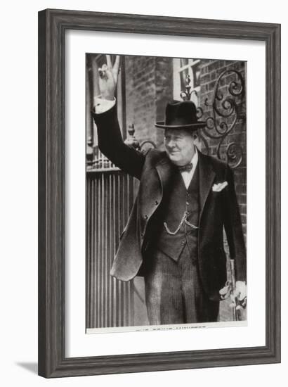 Winston Churchill-null-Framed Photographic Print