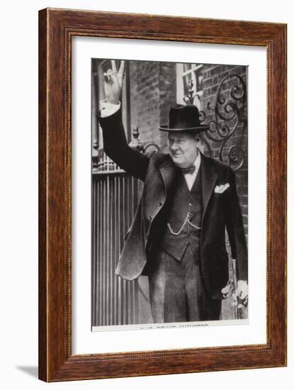 Winston Churchill-null-Framed Photographic Print