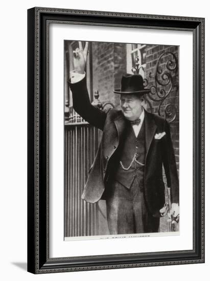 Winston Churchill-null-Framed Photographic Print