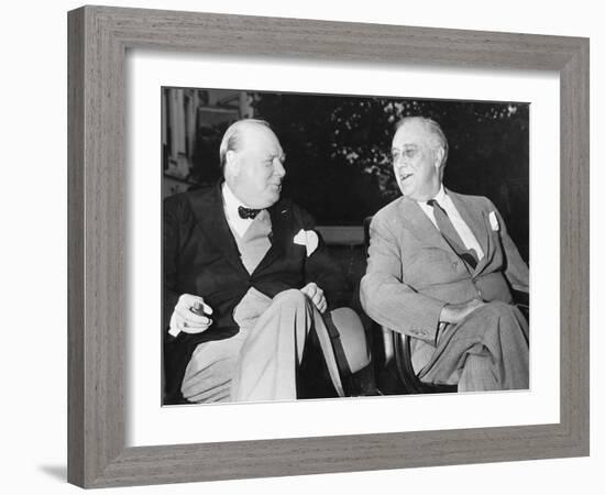 Winston Churchill-null-Framed Photographic Print