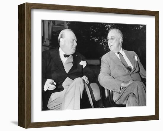 Winston Churchill-null-Framed Photographic Print