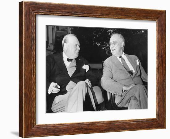 Winston Churchill-null-Framed Photographic Print