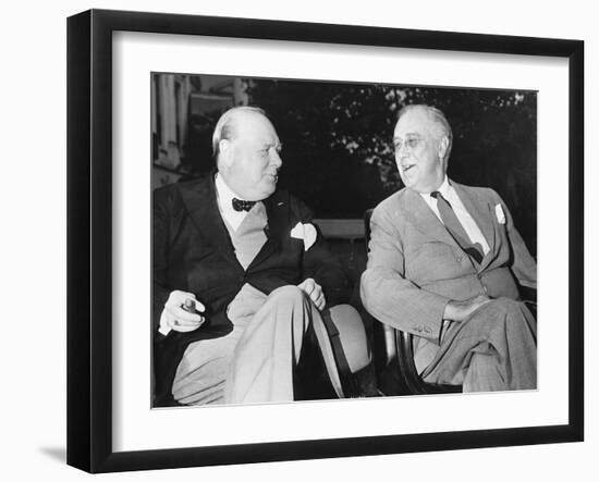 Winston Churchill-null-Framed Photographic Print