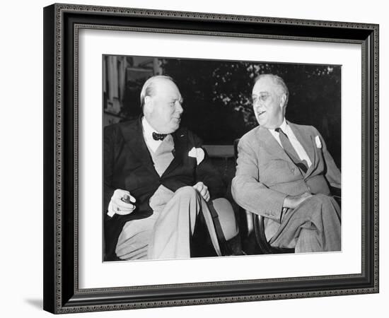 Winston Churchill-null-Framed Photographic Print