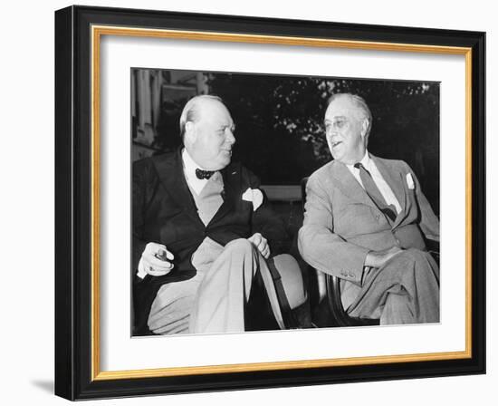 Winston Churchill-null-Framed Photographic Print