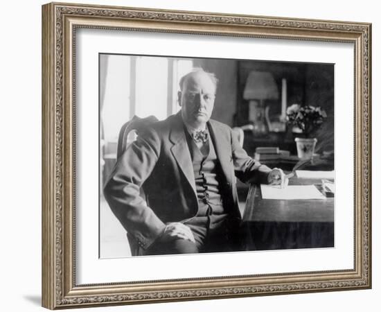 Winston Churchill-null-Framed Photographic Print