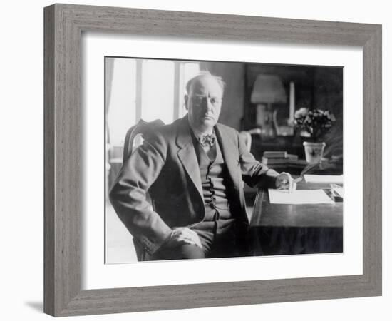 Winston Churchill-null-Framed Photographic Print