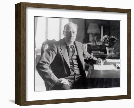 Winston Churchill-null-Framed Photographic Print