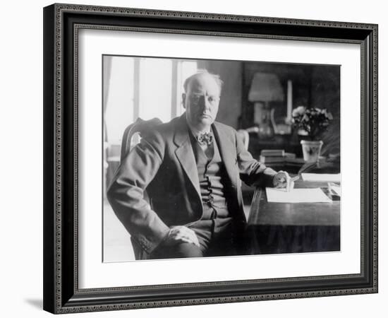 Winston Churchill-null-Framed Photographic Print