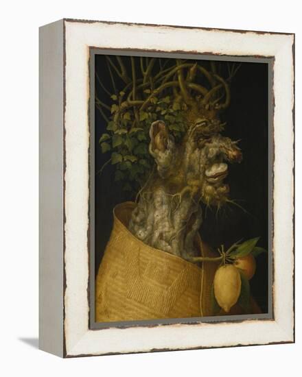 Winter, 1563-Giuseppe Arcimboldo-Framed Premier Image Canvas