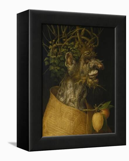 Winter, 1563-Giuseppe Arcimboldo-Framed Premier Image Canvas