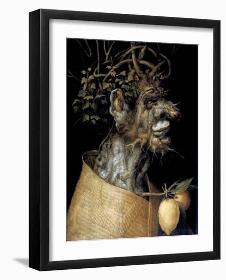 Winter, 1563-Giuseppe Arcimboldi-Framed Giclee Print