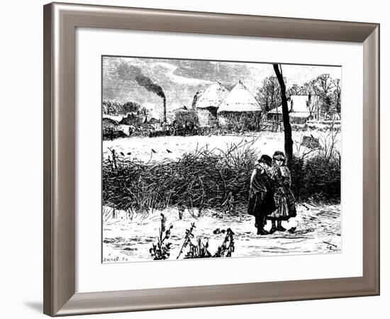 Winter, 1860s-John William North-Framed Giclee Print